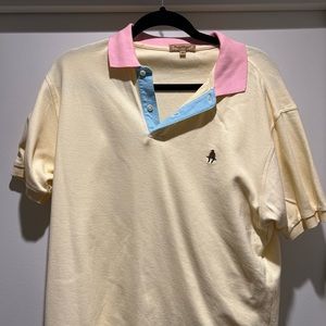 Paul Stuart yellow polo (M)